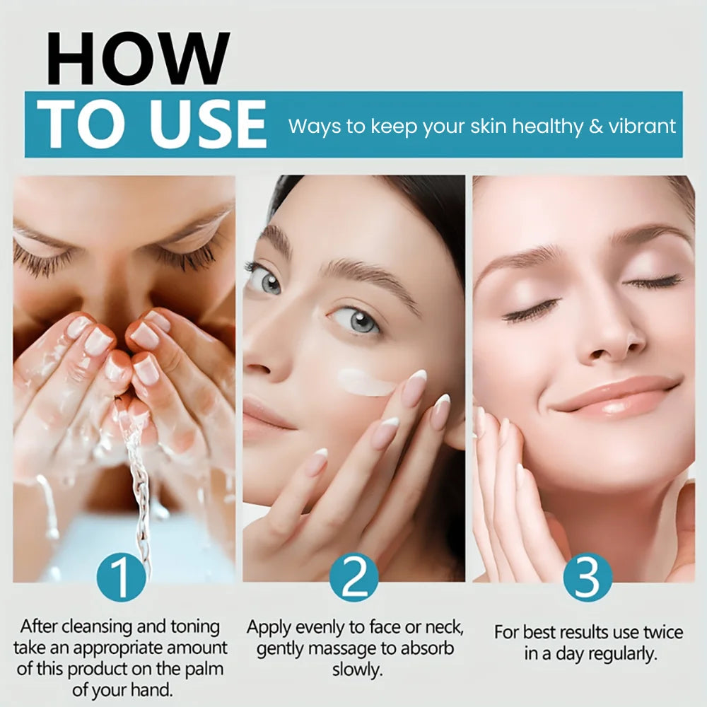 Ceramide Promotes Skin Elasticity and Luster Face Cream, Nourishes, Nourishes, Locks Moisture, and Improves Skin Texture