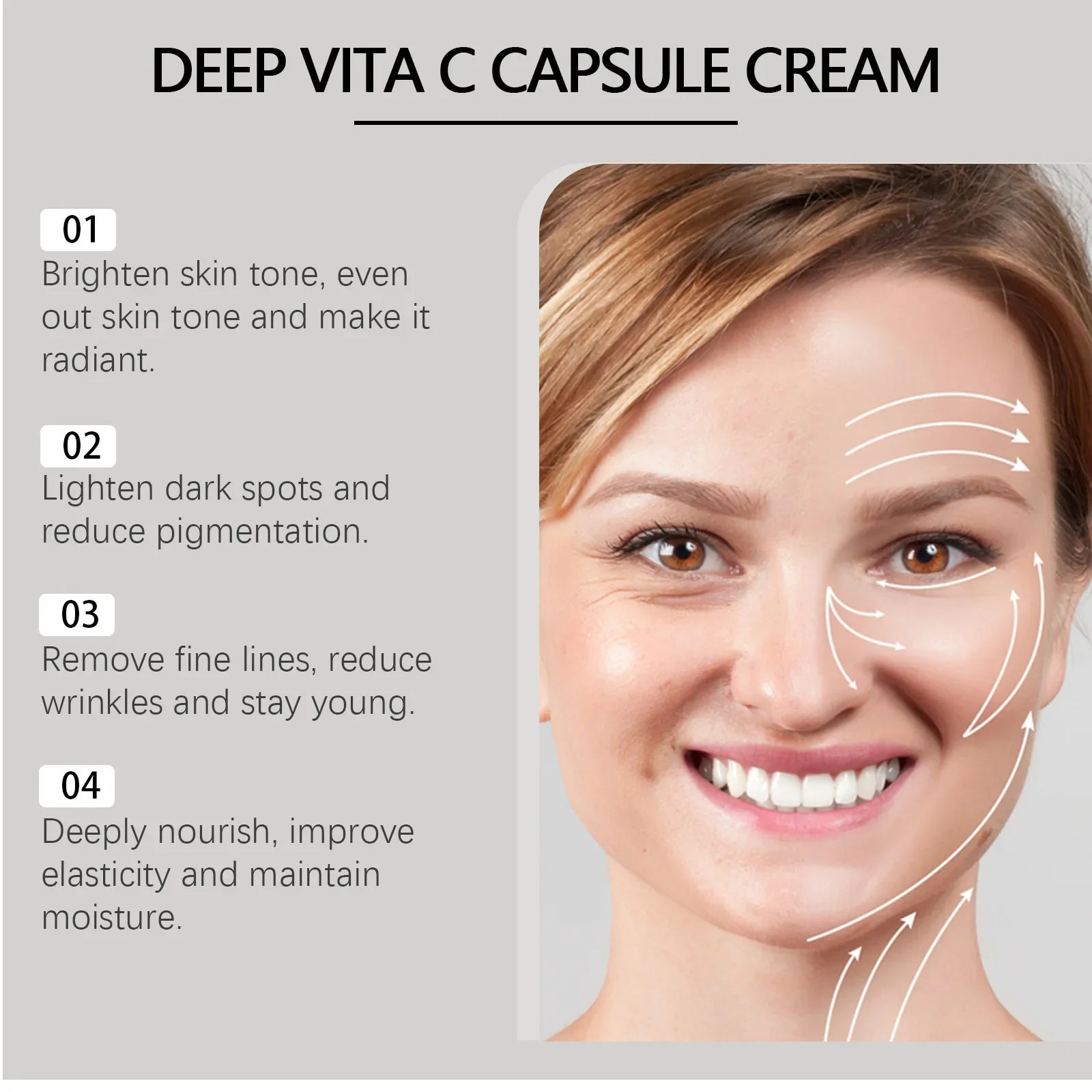 Niacinamide Face Cream Fade Dark Spot Lightening Melasma Even Skin Tone Shrink Pore Brightening Moisturizing Skin Care Cream
