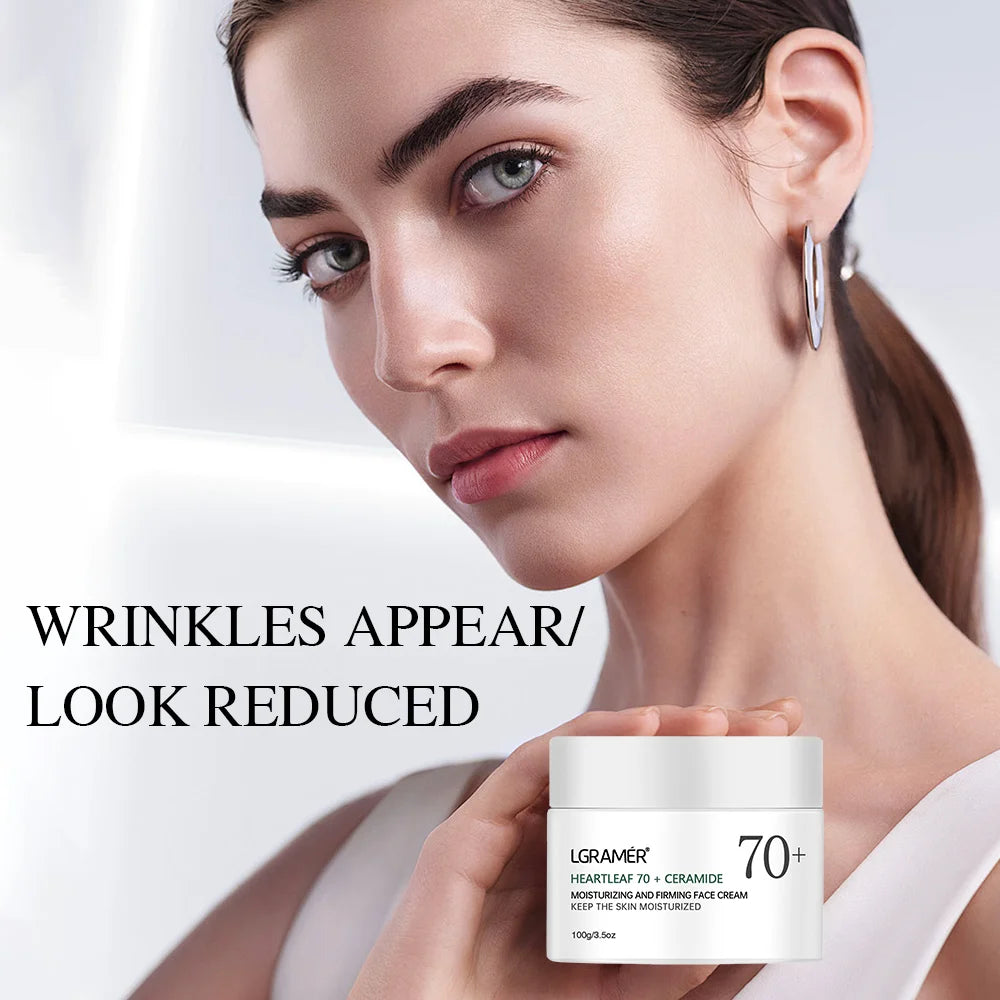 Ceramide Promotes Skin Elasticity and Luster Face Cream, Nourishes, Nourishes, Locks Moisture, and Improves Skin Texture